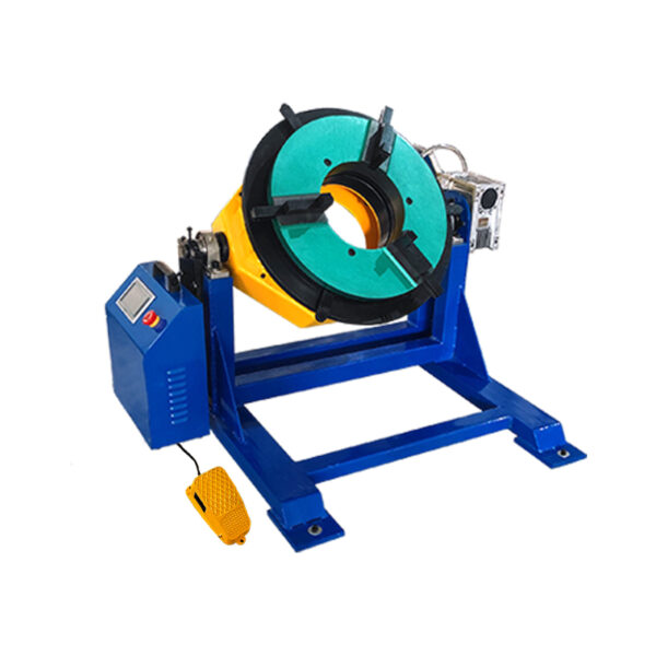 600-kilogram positioner with through holes of 240/365mm